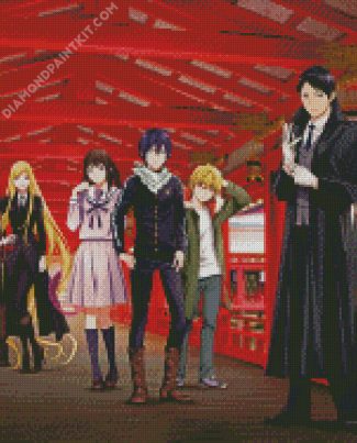 Noragami Anime Characters diamond painting