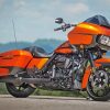 Orange Roadglide diamond painting