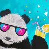 Panda Wearing Sunglasses diamond painting