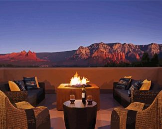 Peaceful Sedona Arizona diamond painting