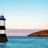 penmon lighthouse anglesey diamond painting