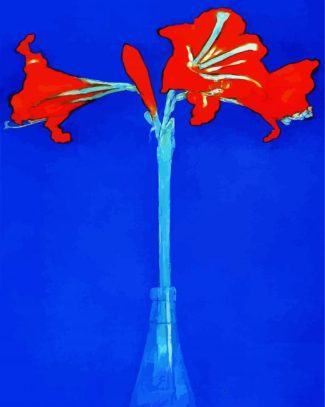 Piet Mondrian Amaryllis diamond painting