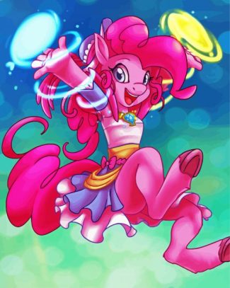 Pinkie Pie diamond painting