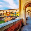 Ponte Vecchio Italy Florence diamond painting