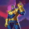 Powerful Thanos Art diamond painting