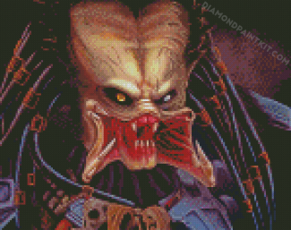 Predator Yautja diamond painting