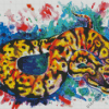 Python Snake Art diamond painting