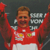 Racer Michael Schumacher diamond painting