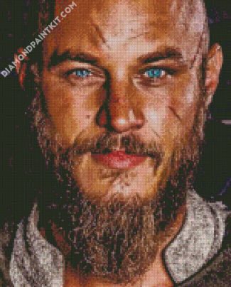 ragnar lothbrok diamond painting