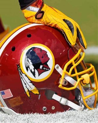 Redskins Helmet diamond painting