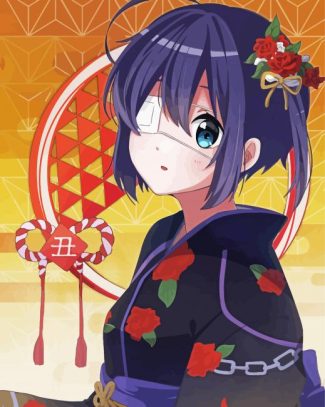 rikka takanashi art diamond painting