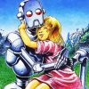 Robot And Human diamond painting