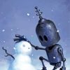 Robot And Snow Man diamond painting