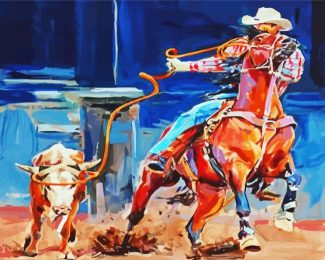 Rodeo diamond painting