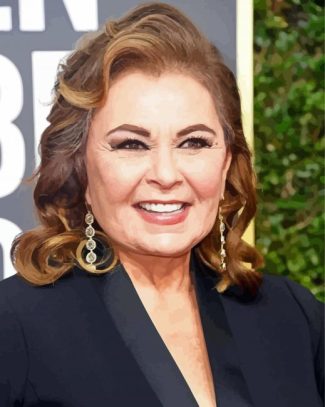 Roseanne Barr Actress diamond painting