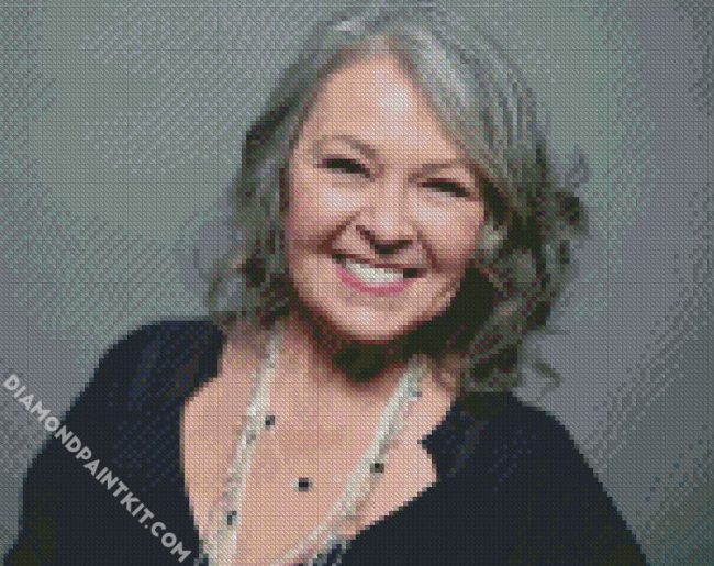 Roseanne Barr diamond painting