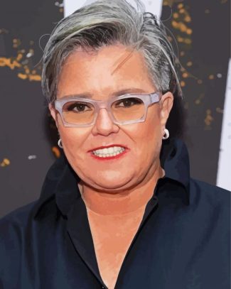 Rosie Odonnell diamond painting