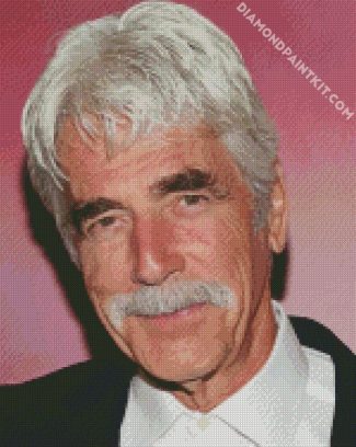 Sam Elliott Voice Actor diamond painting