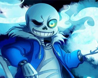 Sans Undertale Game diamond painting