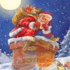 Santa Christmas Gifts Diamond painting