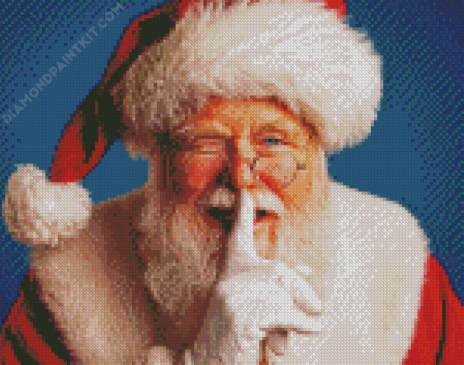 Santa diamond painting