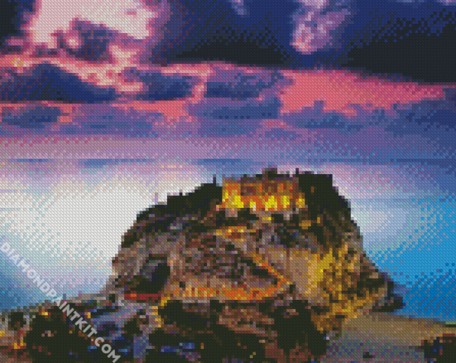 Santa Maria Dell isola At Sunset diamond painting