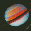 Saturn Planet diamond painting