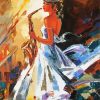 Saxophone Lady diamond painting