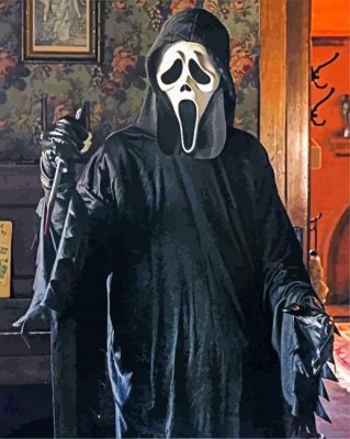 Scream Ghostface Diamond painting