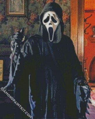 Scream Ghostface Diamond painting