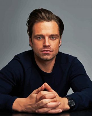 Sebastian Stan diamond painting