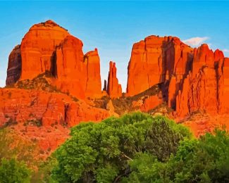 Sedona Arizona diamond painting