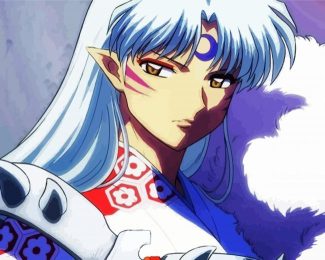 Sesshomaru diamond painting