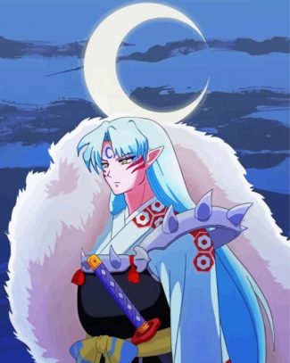 Sesshomaru diamond painting