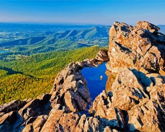 Shenandoah National Park Mountains diamond painting