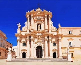 Sicilia Cathedral Of Syracuse diamond painting