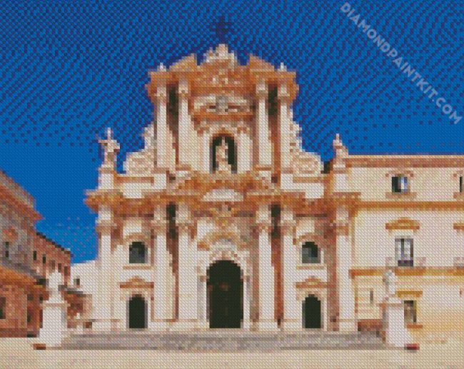 Sicilia Cathedral Of Syracuse diamond painting