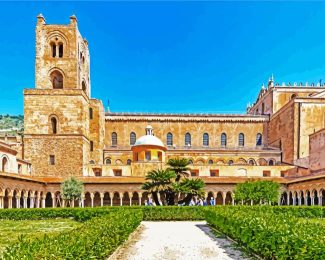 Sicilia Cattedrale Di Monreale diamond painting