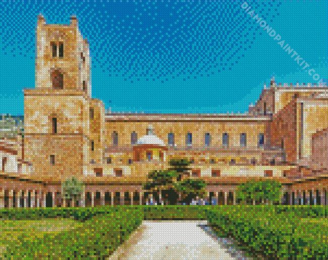 Sicilia Cattedrale Di Monreale diamond painting