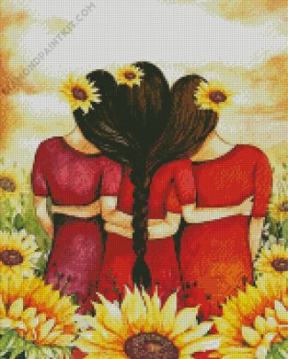 Sisters Love diamond painting