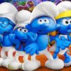 Smurfs Dwarfs Diamond painting