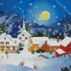 Snowy Landscape diamond painting