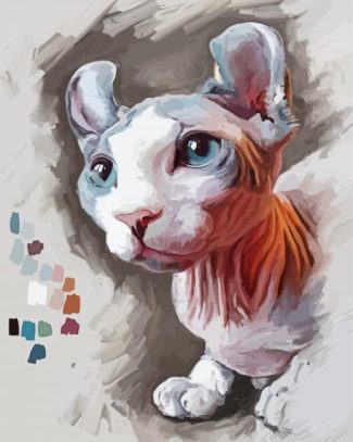 Sphynx Cat Animal diamond painting