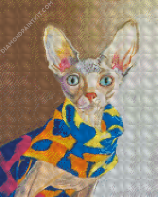 Sphynx Cat diamond painting