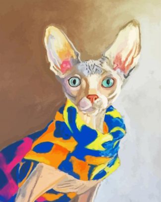 Sphynx Cat diamond painting