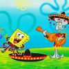 spongbob And Squidward diamond painting