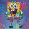 Spongebob diamond painting