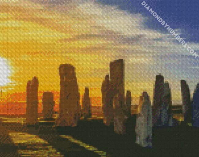 Standing Stones Callanish Landmark Diamond painting