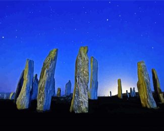 Standing Stones Callanish Monuments Diamond painting