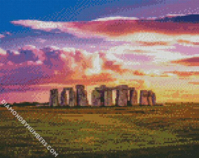 Stonehenge Historical Landmark diamond painting